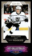 Brandt Clarke [Gold] Hockey Cards 2022 Upper Deck O Pee Chee Glossy Prices