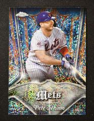 Pete Alonso #P-11 Baseball Cards 2022 Topps Chrome Pinstriped Prices