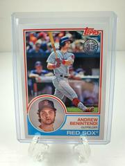 Andrew Benintendi #43 Baseball Cards 2018 Topps 1983 Baseball Prices