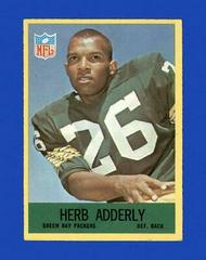 Herb Adderly #74 Football Cards 1967 Philadelphia Prices