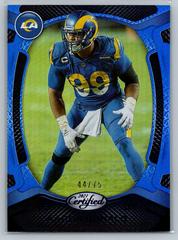 Aaron Donald [Blue] #94 Football Cards 2021 Panini Certified Prices