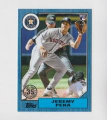 Jeremy Pena [Blue] #87TBU-23 Baseball Cards 2022 Topps Update 1987 Prices
