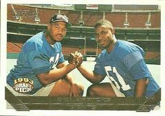 Michael Strahan, Marcus Buckley [Gold] #275 Football Cards 1993 Topps Prices