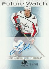 Lucas Johansen Hockey Cards 2022 SP Authentic 2012-13 Retro Future Watch Autographs Prices