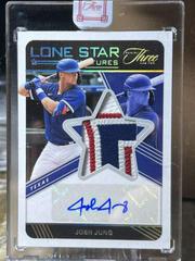Josh Jung [Gold] Baseball Cards 2022 Panini Three and Two Lone Star Signatures Prices
