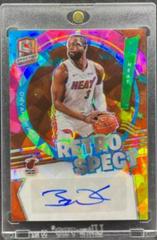 Dwyane Wade #RSA-DWY Basketball Cards 2021 Panini Spectra RetroSpect Autographs Prices