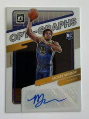 Moses Moody #OG-MMD Basketball Cards 2021 Panini Donruss Optic Opti Graphs Prices