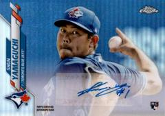 Shun Yamaguchi Baseball Cards 2020 Topps Chrome Update Autographs Prices