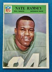 Nate Ramsey #139 Football Cards 1966 Philadelphia Prices