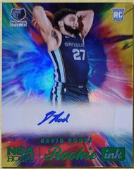 David Roddy [Green] #RI-DRD Basketball Cards 2022 Panini Hoops Rookie Ink Autographs Prices