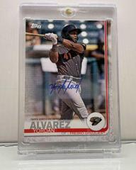 Yordan Alvarez [Autograph] #61 Baseball Cards 2019 Topps Pro Debut Prices