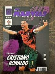 Cristiano Ronaldo [Purple] Soccer Cards 2022 Panini Donruss Net Marvels Prices