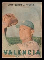 Juan Quiroz Baseball Cards 1967 Venezuela Topps Prices