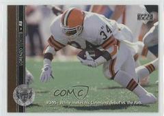 Lorenzo White #45 Football Cards 1996 Upper Deck Prices