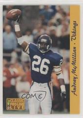 Audray McMillian Football Cards 1993 Pro Line Live Prices