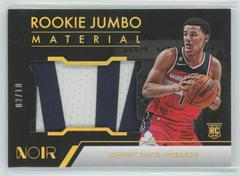 Johnny Davis #RJM-JDV Basketball Cards 2022 Panini Noir Rookie Jumbo Material Prices