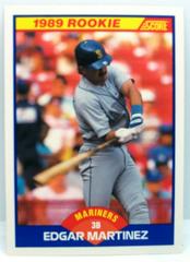 Edgar Martinez #637 Baseball Cards 1989 Score Prices