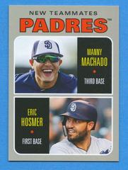 Manny Machado, Eric Hosmer #57 Baseball Cards 2019 Topps Throwback Thursday Prices