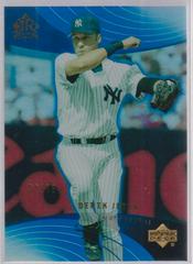 Derek Jeter [Blue] Baseball Cards 2005 Upper Deck Reflections Prices