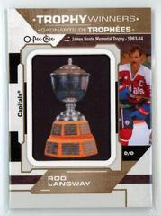 Rod Langway Hockey Cards 2022 O Pee Chee Patches Prices