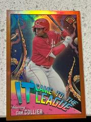 Cam Collier [Orange] Baseball Cards 2023 Bowman Chrome It Came to the League Prices
