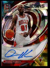 Dennis Rodman [Astral] Basketball Cards 2021 Panini Spectra Icons Autographs Prices