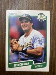 Jose Canseco #3 Baseball Cards 1990 Fleer Canadian Prices