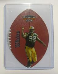 Reggie White [Registered Exchange] Football Cards 1998 Playoff Contenders Leather Prices