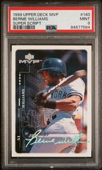 Bernie Williams [Super Script] #140 Baseball Cards 1999 Upper Deck MVP Prices