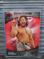 Kenny Omega [Red] #1 Wrestling Cards 2021 Upper Deck AEW Spectrum Prices