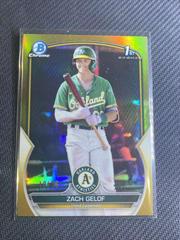 Zack Gelof [Gold] Baseball Cards 2023 Bowman Chrome Prospects Prices