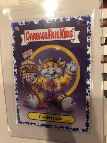 Cash COW [Blue] #15b Garbage Pail Kids X View Askew