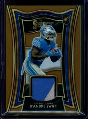 D'Andre Swift [Copper Prizm] Football Cards 2020 Panini Select Rookie Swatches Prices