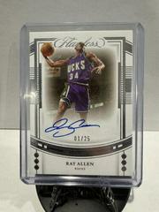 Ray Allen #16 Basketball Cards 2022 Panini Flawless Draft Gem Signature Prices