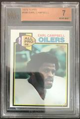 Earl Campbell [Cream Colored Back] Football Cards 1979 Topps Prices