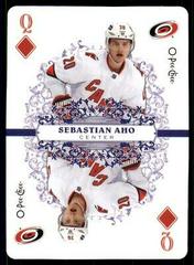 Sebastian Aho Hockey Cards 2022 O Pee Chee Playing Cards Prices