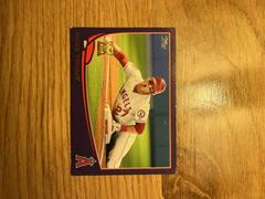 Mike Trout [Sliding Purple Border] #27 Baseball Cards 2013 Topps Prices