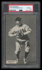 Walter Maranville Baseball Cards 1925 Exhibits Prices