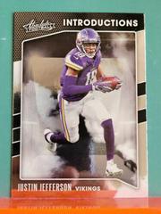 Justin Jefferson Football Cards 2020 Panini Absolute Introductions Prices