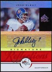 John Elway [Red] Football Cards 2005 Upper Deck Reflections Signatures Prices