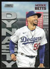 Mookie Betts #5A Baseball Cards 2022 Stadium Club Dynasty and Destiny Prices
