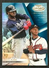 Ozzie Albies [Class 1 Blue] Baseball Cards 2018 Topps Gold Label Prices