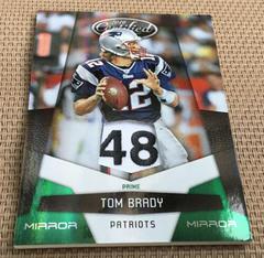 Tom Brady [Mirror Gold Material Prime] Football Cards 2010 Panini Certified Prices