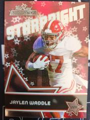 Jaylen  waddle #Sb-15 Football Cards 2021 Wild Card Alumination Starbright Prices