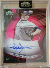 Roger Clemens [Red] #CBA-RC Baseball Cards 2022 Topps Chrome Black Autographs Prices