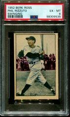 Phil Rizzuto [Swinging] Baseball Cards 1952 Berk Ross Prices