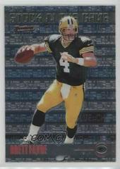 Brett Favre Football Cards 1999 Bowman Chrome Stock in the Game Prices
