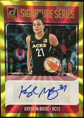 Kayla McBride [Press Proof Gold Laser] #SS-KMB Basketball Cards 2019 Panini Donruss WNBA Signature Series Prices