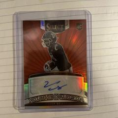 Tyler Scott [Red] #YE-TSC Football Cards 2023 Panini Select Draft Picks Youth Explosion Signatures Prices