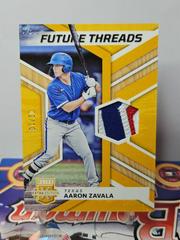 Aaron Zavala [Gold] #FT-AZ Baseball Cards 2022 Panini Elite Extra Edition Future Threads Prices